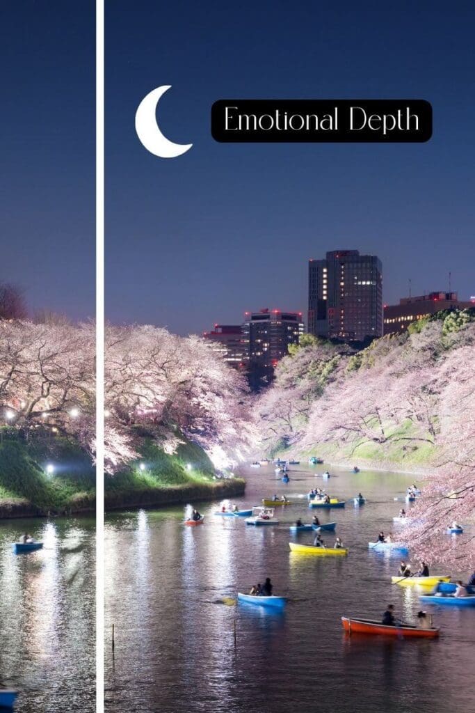 tokyo city view for a Moon planetary line