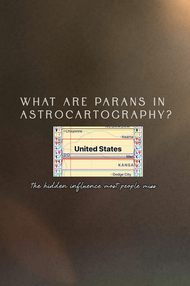 Astrocartography map of paran lines going acrross the united states