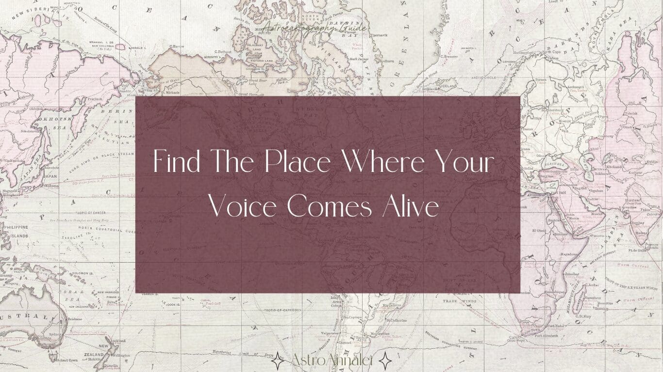 astrocartography world map for a mercury line Find a place where your voice comes alive.
