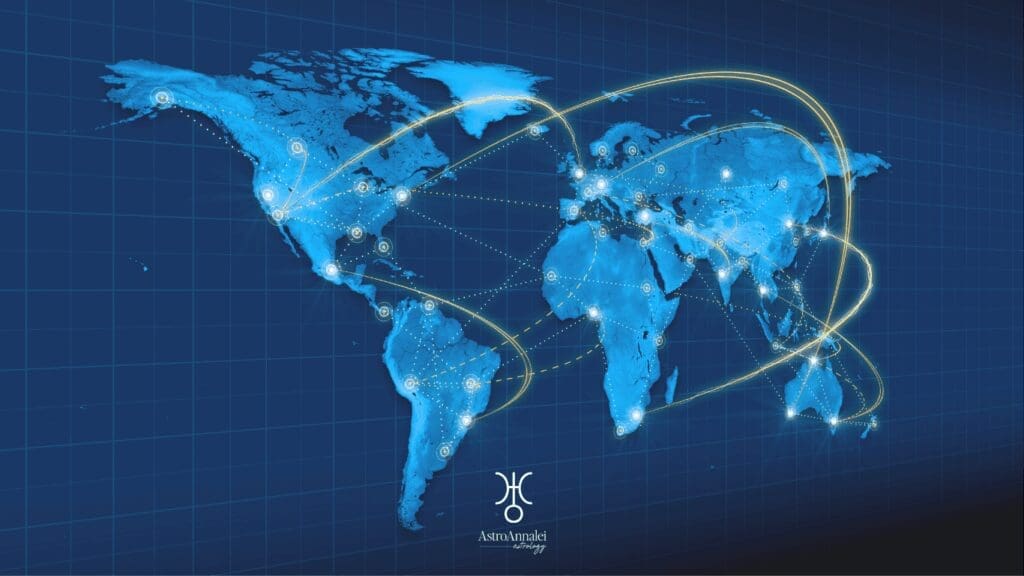 astrocartography world map