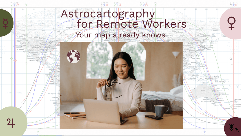 Remote worker in a home office choosing a supportive place to live and work